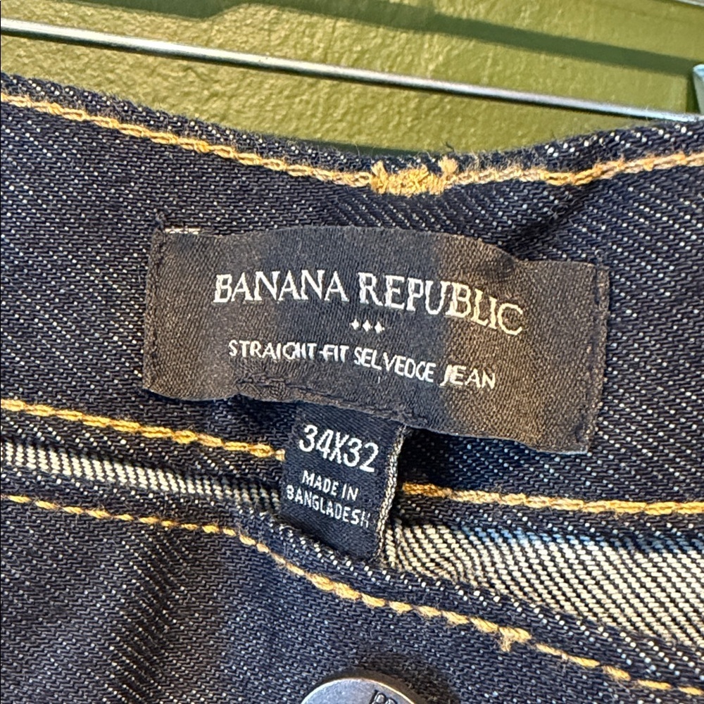 Banana Republic Men's Selvedge Denim Straight Jeans - Picture 3 of 6